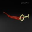 4.jpg Baldurs Gate 3 Bloodthirst кинжал Орина - 3d печать модели