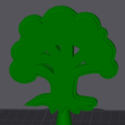 forest.png MTG Forest Christmas tree topper