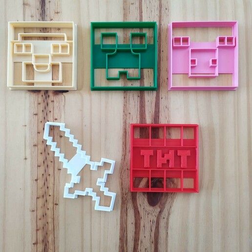 Minecraft Cookie Cutter 3D model