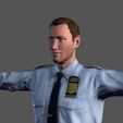 6.jpg Animated Police Officer-Rigged 3d game character Low-poly 3D model