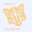 fox-v2-0987654321-final.png Télécharger fichier STL gratuit Renard géométrique (v2) • Modèle à imprimer en 3D, RaimonLab