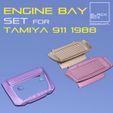a3.jpg Engine Bay set to Tamiya 1988 Porsche Turbo 1-24th