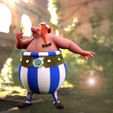 obelix_pose.30.jpg STL file Obelix with Texture・Model to download and 3D print
