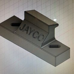 thumbnail_IMG_7096.jpg STL file Jayco camper door catch・Design to download and 3D print