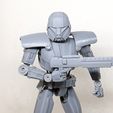 013.jpg Файл 3D Star Wars Dark Trooper 1/12 articulated action figure・3D-печатная модель для загрузки