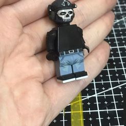z4197968967131_957b64a0b425d3d7eeb68586c7b0081f.jpg STL file MINIFIG SCALE COD GHOST HEAD・3D print model to download