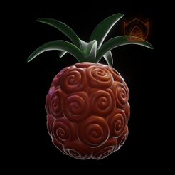 STL file AKUMA NO MI:SUBE SUBE NO MI. ALVIDA'S FRUIT・3D printing template  to download・Cults