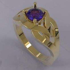 1.jpg STL file ring・Model to download and 3D print
