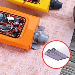 Inkedjtronics_jetboat_1title_trimplate_q.jpg STL-Datei Mini RC Jet Boat - Trim Tabs kostenlos・3D-druckbares Objekt zum herunterladen