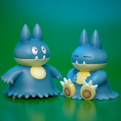 all.jpg STL file munchlax pokemon・3D printer design to download
