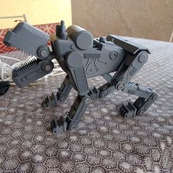 IMG_20180327_184845514.jpg Free STL file Panzerhund Robot Attack Dog・3D printer model to download