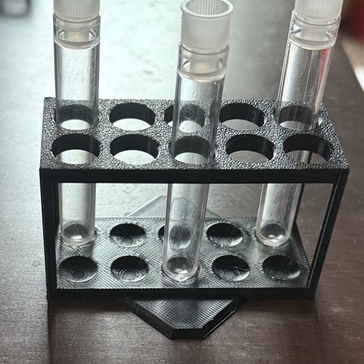 🧪 Sample Tube Rack (10)・Free STL File for 3D printing・Cults
