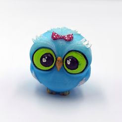 IMG_20230416_071251.jpg Cute cartoon owl daughter with big eyes