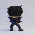 7.png Jin with shadow armor Funko Pop from solo leveling