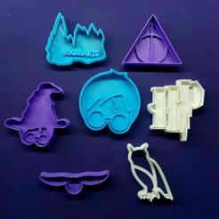 122499212_448840666094860_6421604771665085048_n.jpg Fichier STL Ensemble de biscuits Harry Potter・Objet imprimable en 3D à télécharger