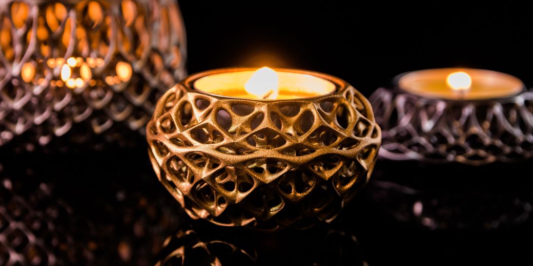 🕯️ Лучшие STL-файлы моделей подсвечников для изготовления на 3D-принтере