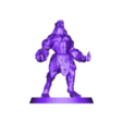 Werewolf_Berserker_Base STL v2.stl Werewolf Berserker 3D print model