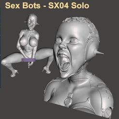 Image1.jpg STL file Sex Bots – SX04 Solo - by SPARX・3D printer model to download