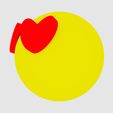 HearteyeV3.jpg Hearteye Emoji 3D Model
