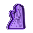 العروسة الانيقة-cookiecad.stl Elegent Bride