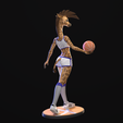 1005.png Giraffe basketball girl
