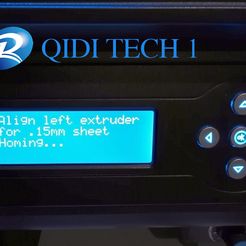 A® QIDI TECH | Fichier 3D gratuit Code de nivellement du lit étendu pour QIDI Tech 1・Design pour impression 3D à télécharger, DrLex