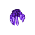 venom_right_hand.stl Venom Spiderman Marvel