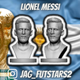 Messi-Busto.png Argentina 2022 - Lionel Messi - Soccer Bust - FREE