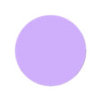 orbit_planet_cap_blank.stl Fidget spinner multisensoriale con ingranaggi planetari ORBIT. Giocattolo OpenSCAD parametrico stampato in loco con numeri in braille, cappucci celesti tattili e feedback acustico