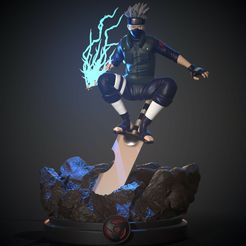horizon-_lite-screenshot002.jpg STL file Kakashi Hatake from Naruto・Model to download and 3D print