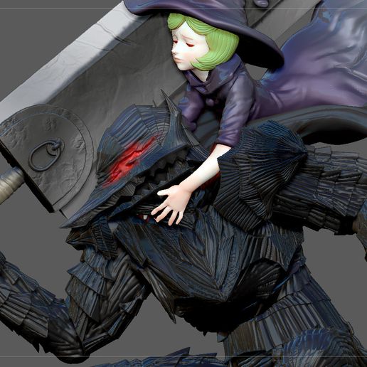 27.jpg BERSERK GUTS  schierke SCIERKE FANTASY ANIME SWORD CHARACTER