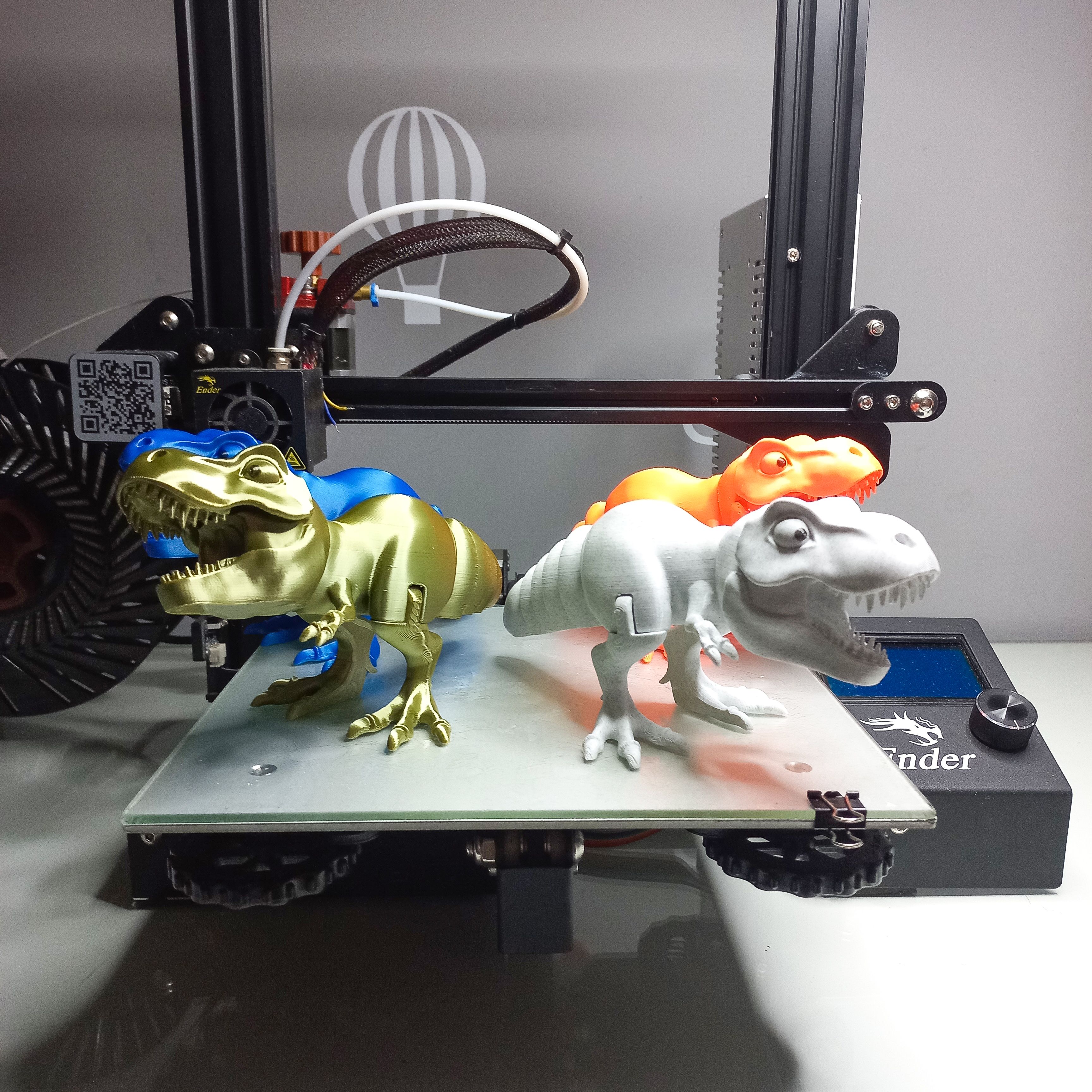 08.jpg STL file T-REX・3D printer design to download, rogistudios