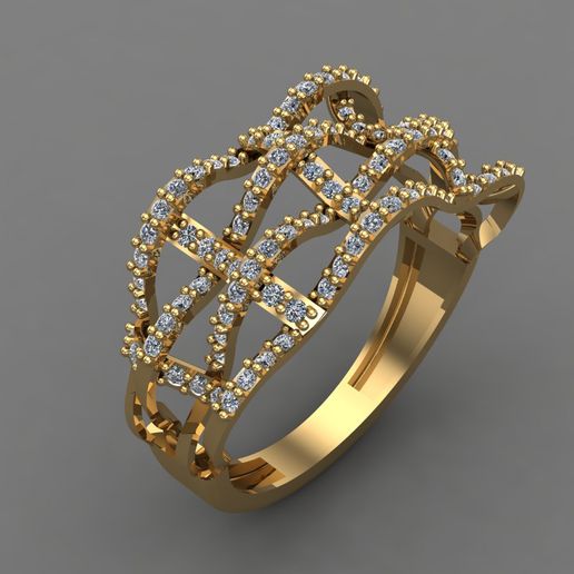 WOMEN RING - 3DM RENDER DETAIL 3D PRINT MODEL - 3D model