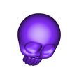 head.stl Free STL file SkullBaby Love - Cute Chibi Skull Heart Figurine Sculpture・3D print object to download