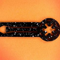 Star_dark.jpg Free STL file Separa libros Star Wars Empire bookmark・3D print design to download