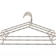 High-poly-1.jpg Plastic Clothes Hanger