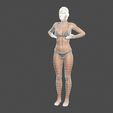 13.jpg Beautiful Woman -Rigged and animated character for Unreal Engine Low-poly 3D model