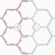 led-path.webp ExoWall v2 Hex Led Wall Art