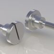 RENDER-TORNILLOS.jpg M2 BOLT WITH KNURLED HEAD - DIN 464