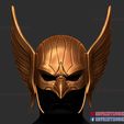 Hawkman_helmet_3d_print_model-01.jpg Hawkman Cosplay - Hawkman Helmet DC Comics - Black Adam Movie