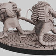 rat-gun-1_2.png STL file Ratmen rotary gunners・3D print design to download