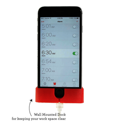Capture_d_e_cran_2016-02-23_a__09.42.04.png Бесплатный STL файл iPhone 6, 6S and 6+ wall dock・Модель 3D-принтера для скачивания