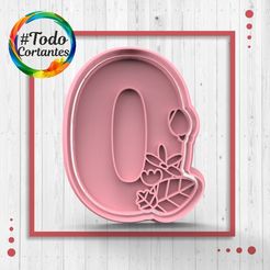 4395-0-con-flores.46.jpg STL file Cutter number 0 with flowers・3D printable model to download