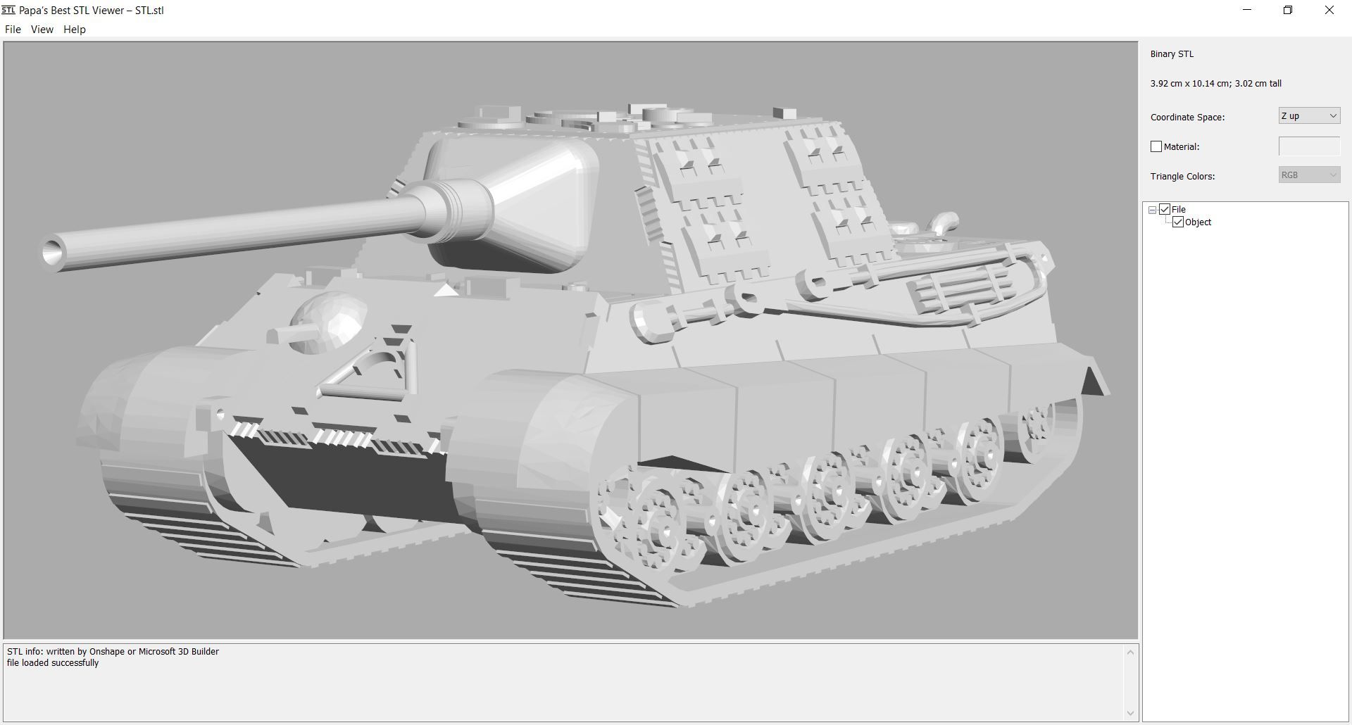 Stl File Tank 037・3d Printing Template To Download・cults