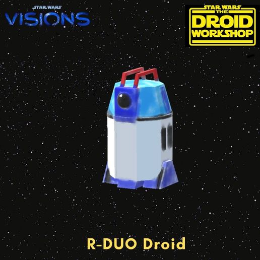 Star Wars Visions R-DUO 3D model