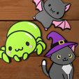 Halloween_4.jpg Halloween pack x 5 - bat, spider, ghost, pumpkin, spider, pumpkin, kitten