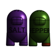 Captura de pantalla 2020-10-09 a la(s) 16.21.18.png among us salt and pepper, salt shaker, pepper pot