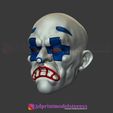 Henchmen_Clown_Mask_no6_03.jpg Henchmen Dark Knight Clown Joker Mask Costume Helmet