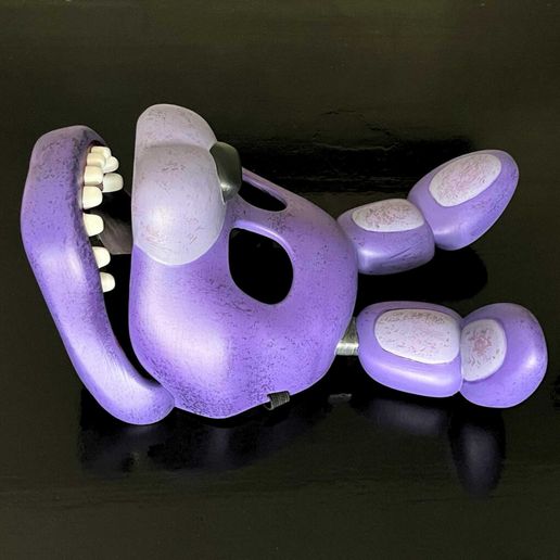 Bonnie-Mask-3d-printed-side.jpg Bonnie Mask (FNAF / Five Nights At Freddy’s)