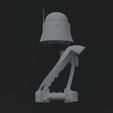 bacara3.png Clone Commander Baccara - Heavy Clone - One12 - STL files 3D print model
